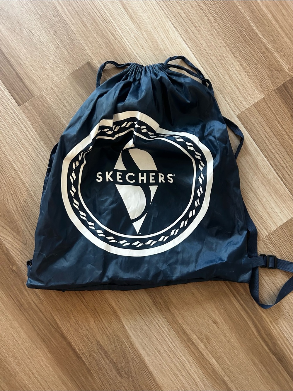 Skechers Navy Drawstring Gym Bag